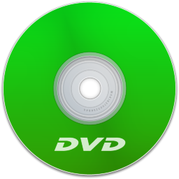 DVD Green Icon 256x256 png